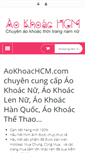 Mobile Screenshot of aokhoachcm.com